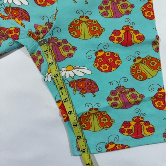 New ModCloth x Marisol Muro City Cyclist Bike Shorts Blue Ladybugs - Picture 6 of 7